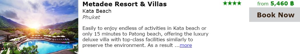 Metadee-Resort am Kata-Beach in Phuket